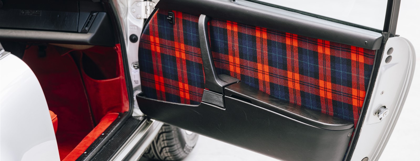 Hoe tartan zijn weg naar Weissach vond.