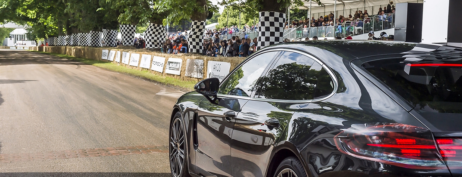 Porsche op Goodwood.