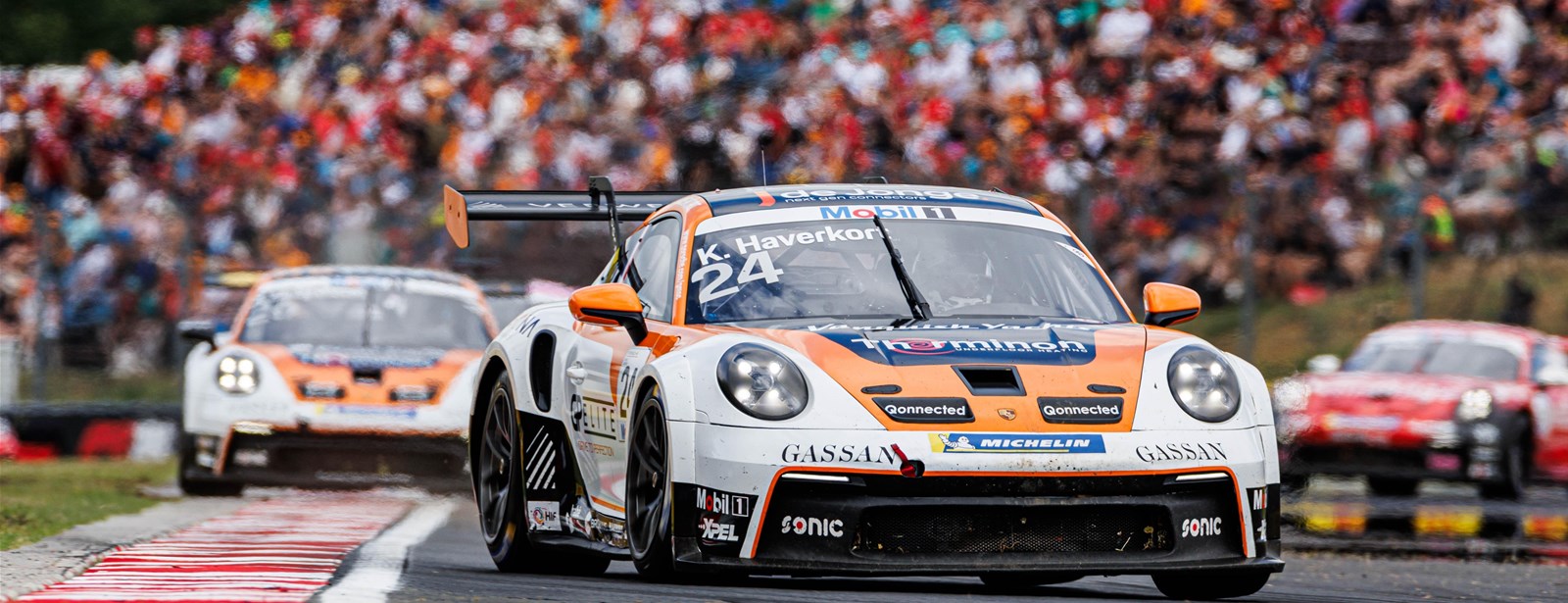 Drie Nederlands in de top vijf in Porsche Mobil 1 Supercup Hongarije