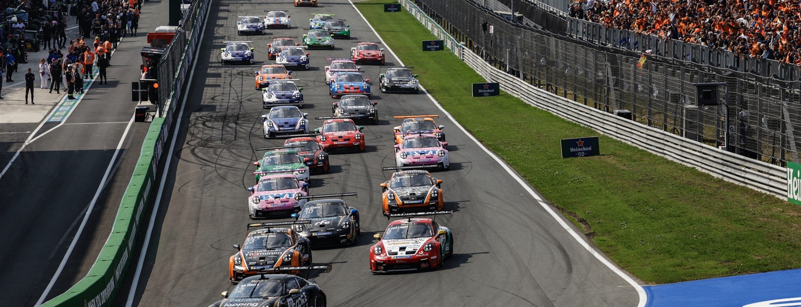 Zeven Nederlanders aan de start in Porsche Mobil 1 Supercup 2025.